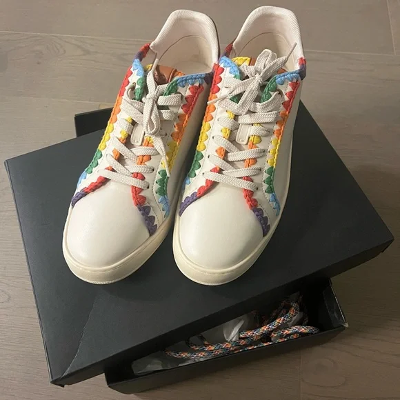 Coach Shoes Coach Pride Collection Sneaker With Rainbow